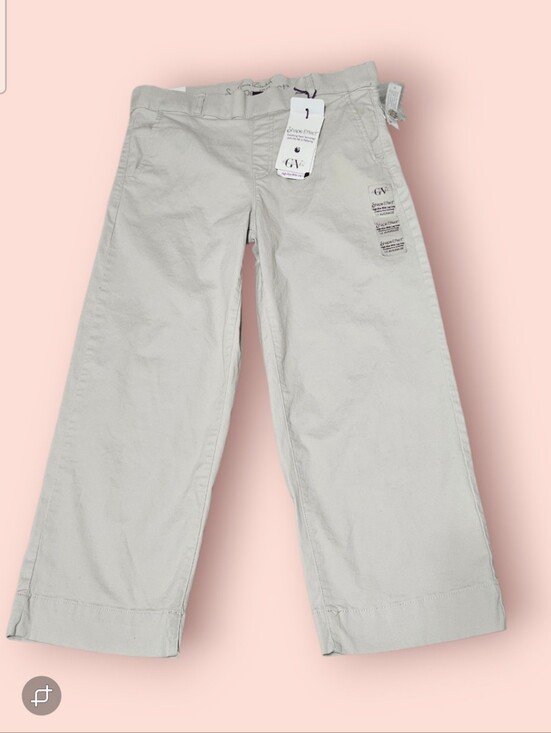 Gloria Vanderbilt Pants - Gloria Vanderbilt Kids Wide-Leg Light Gray Pants